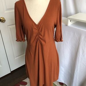Cotton On Rust Midi Dress